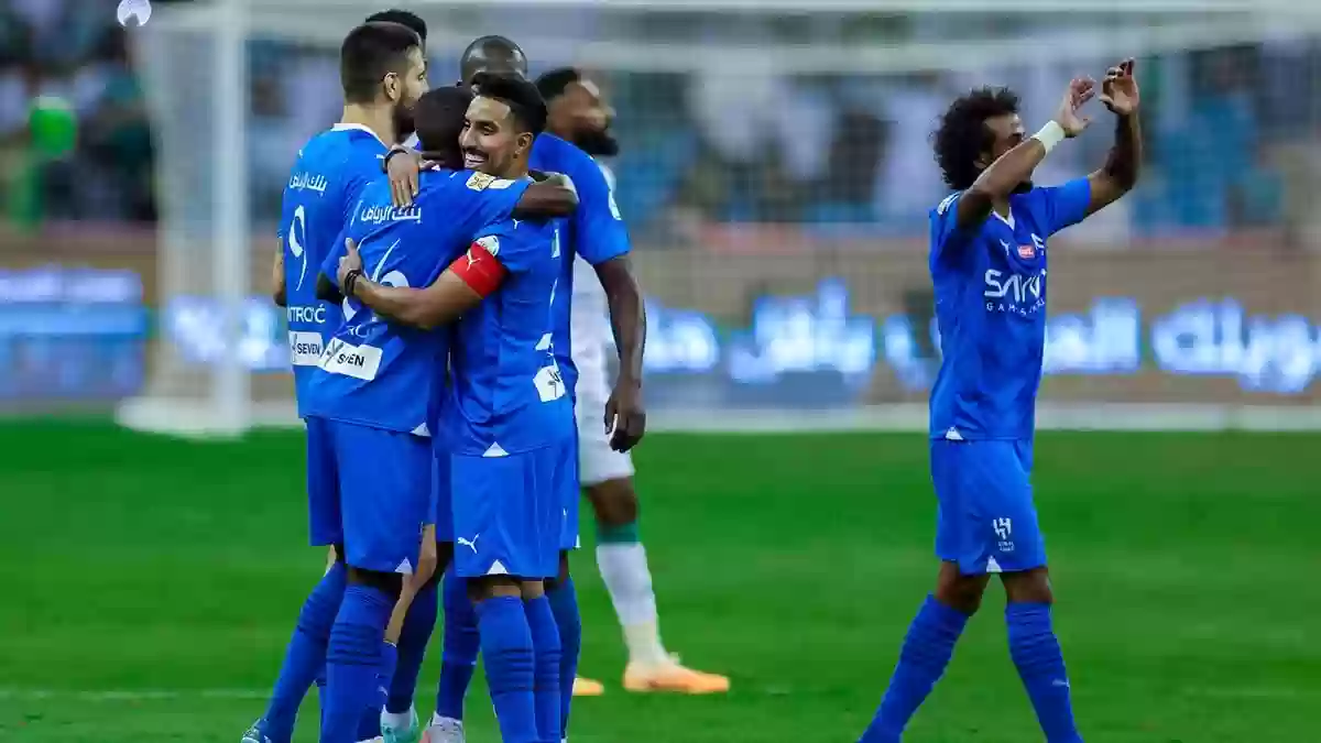 ثلاثي سعودي والهلال ثاني الترتيب