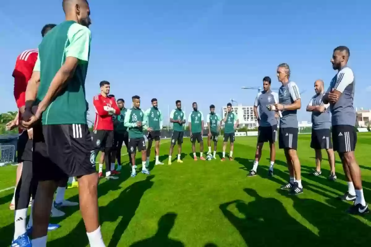 ليس مانشيني .. طلب عاجل لإقالة جديدة في جهاز منتخب السعودية. 