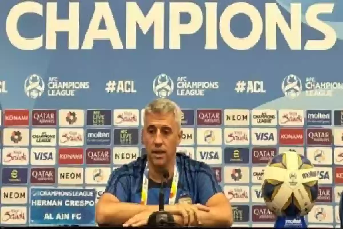 هل أحرج الأزرق؟ .. تصريحات نارية لمدرب العين حول الهلال.