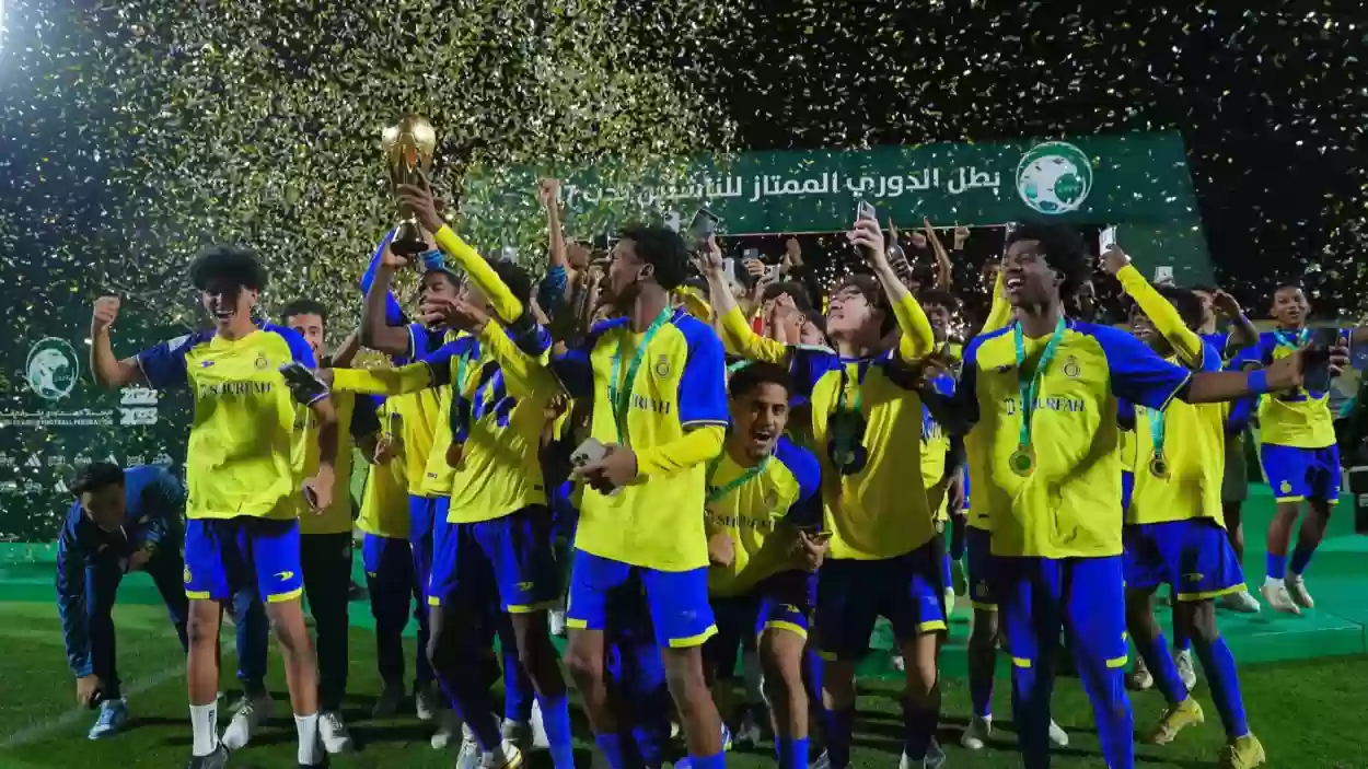 النصر السعودي بطلًا لدوري روشن